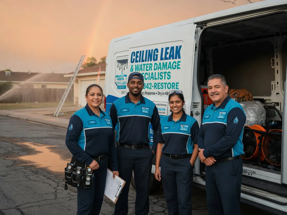 Ceiling Leak Cleanup company in New Braunfels, TX